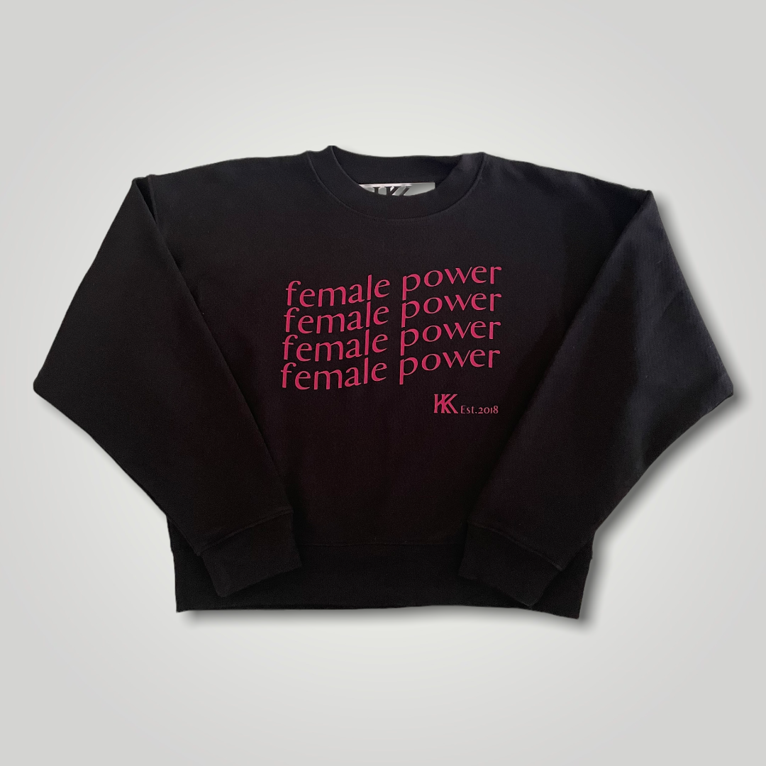 DAMEN SWEATSHIRT ' FEMALE POWER '